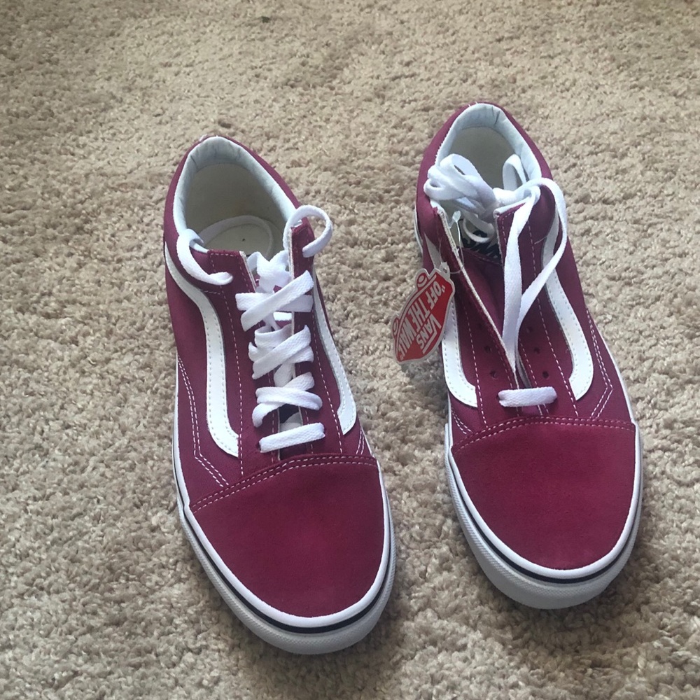 Dry rose old skool vans